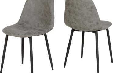 SECONIQUE Athens Concrete Effect Top Kitchen Chair